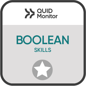Quid Monitor Boolean Badge