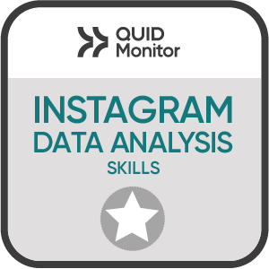 Quid Monitor Instagram Data Analysis Badge