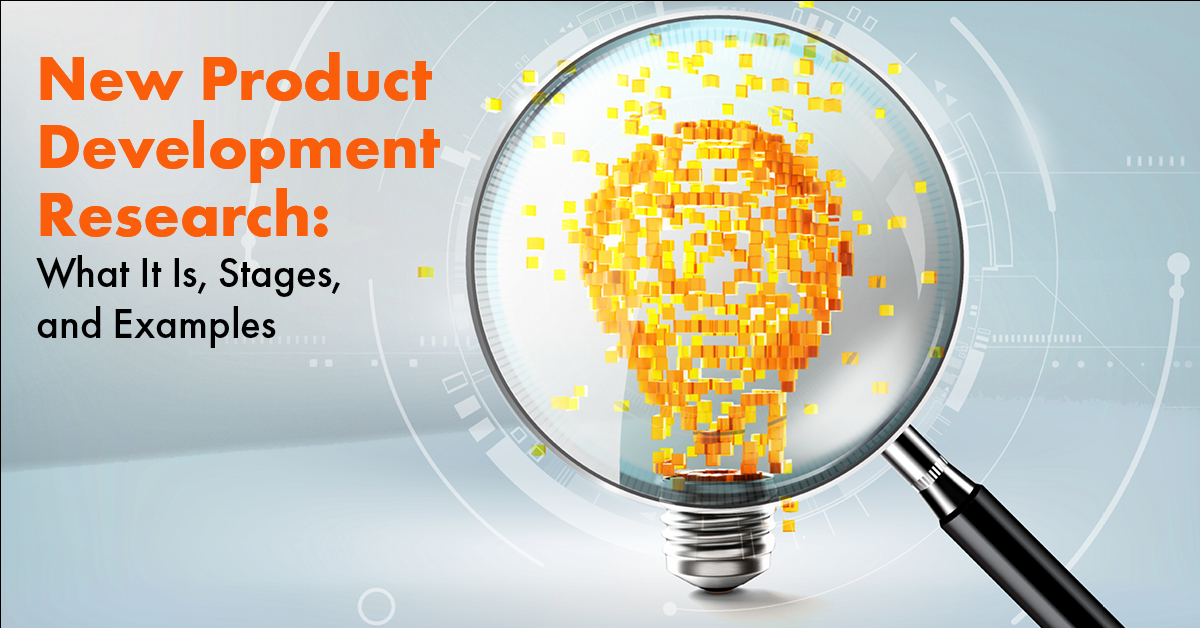 product development research title examples