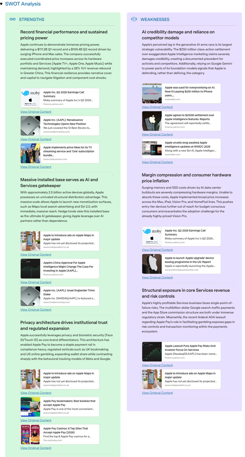 SWOT ANALYSIS 5