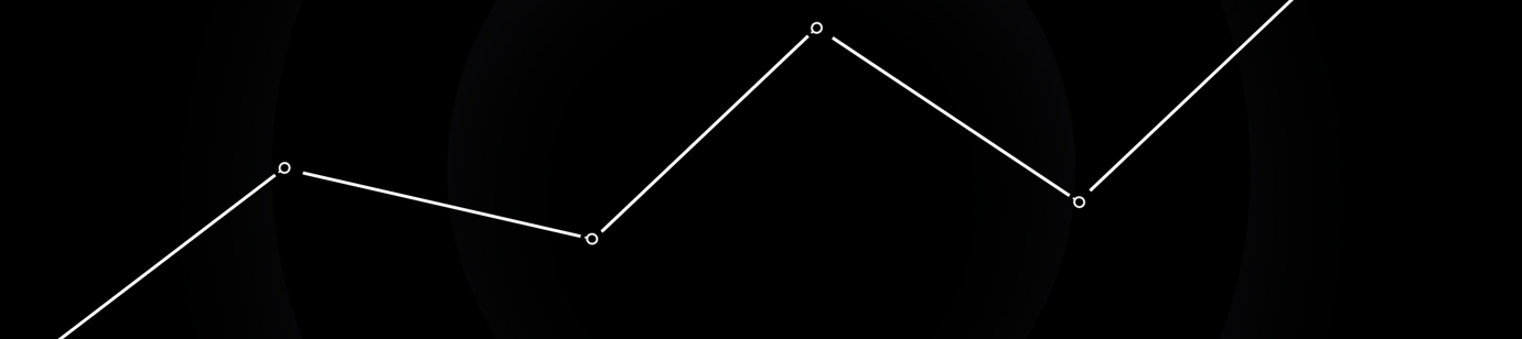 Visualization of a growing line chart representing benchmarking analysis